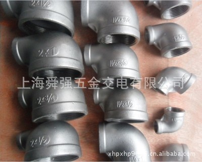 【现货供应 304不锈钢45度弯头 DN50】价格,厂家,图片,日用化工机械配件,上海舜强五金交电有限公司